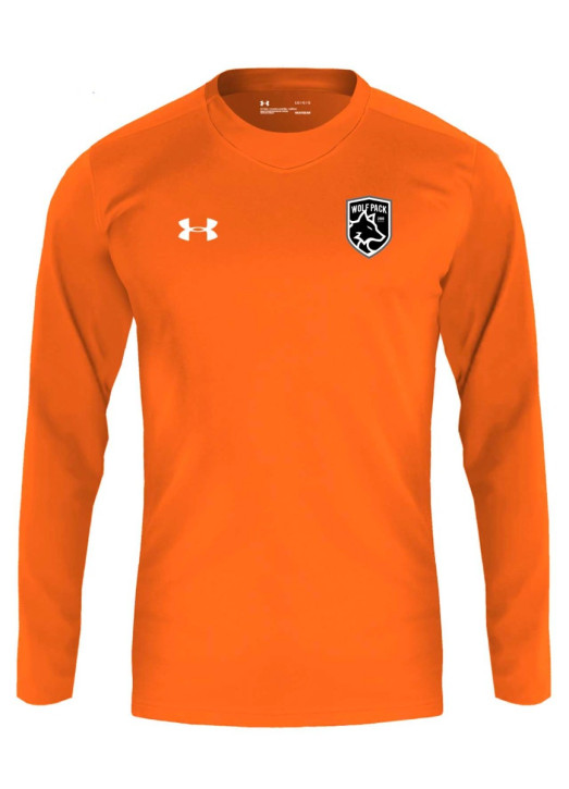 Youth Armourfuse LS Playing Shirt Orange
