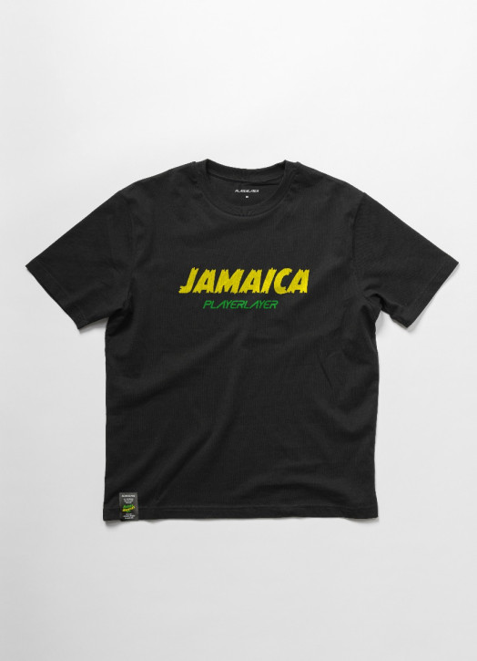 Jamaica Reggae Warriors Eco Tee Black