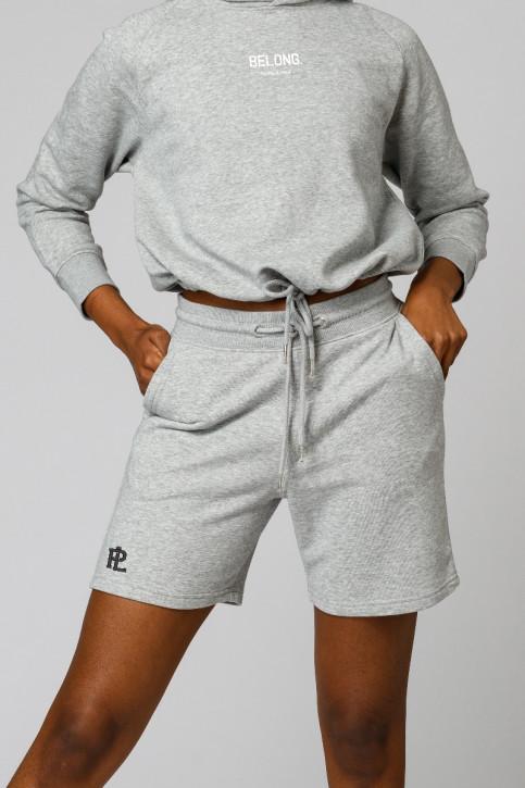 Eco Sweat Shorts Grey Marle