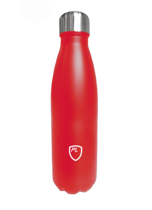 Steel Water Bottle Red