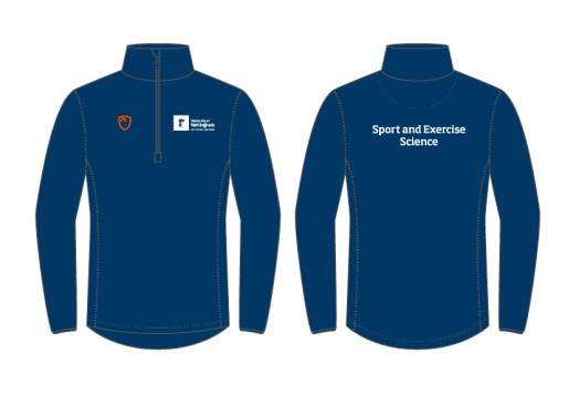 Women's Quarter Zip MidLayer Navy Blue