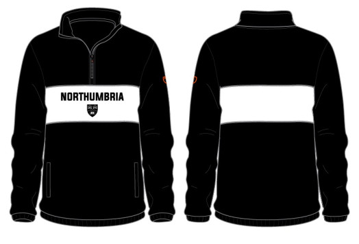 Unisex Oversized Fleece Black