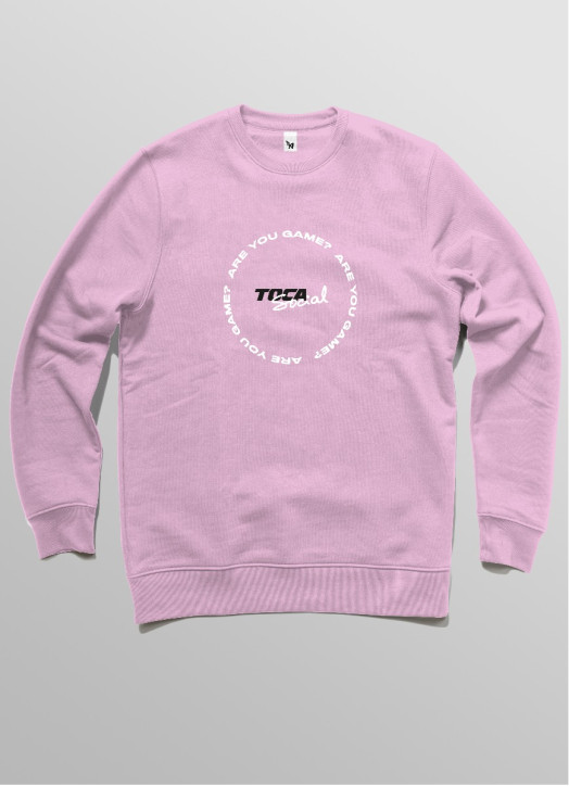 Unisex Sweatshirt Pink