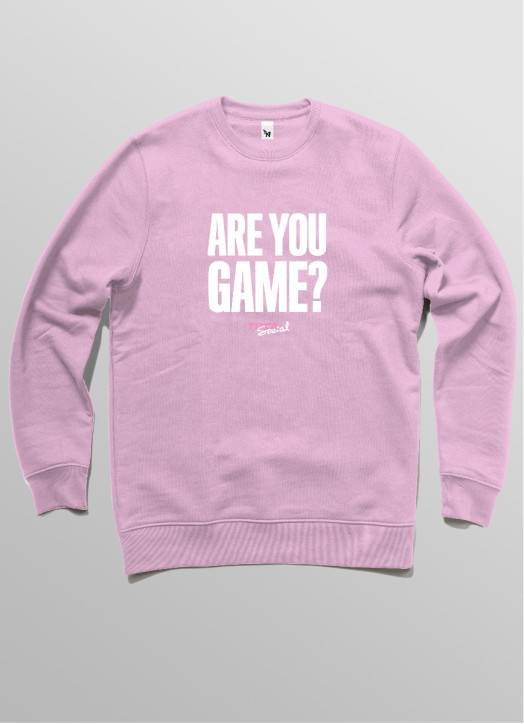 Unisex Sweatshirt Pink