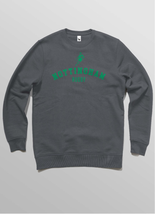 Unisex Sweatshirt Gunmetal Grey