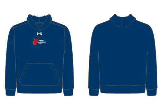 Youth Hustle Fleece Hoody Navy Blue