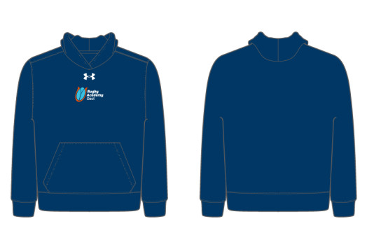 Youth Hustle Fleece Hoody Navy Blue