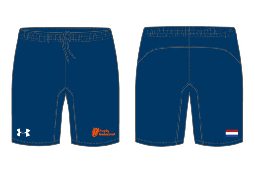 Men's Elite Woven Short 6 Inch Navy Blue