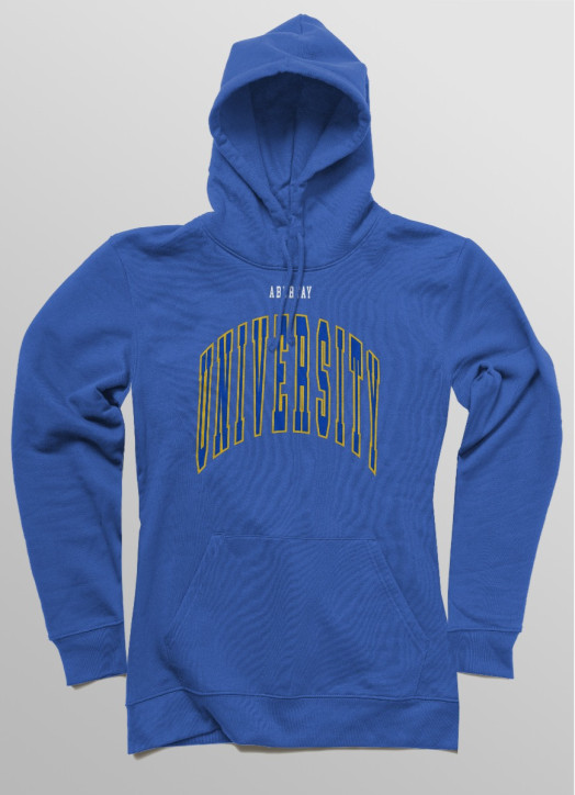 Fitted Hoodie Royal Blue