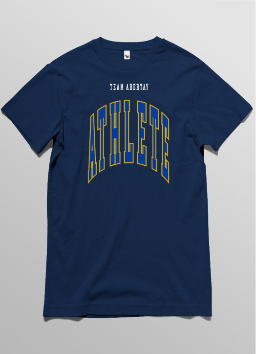 Fitted Tee Navy Blue