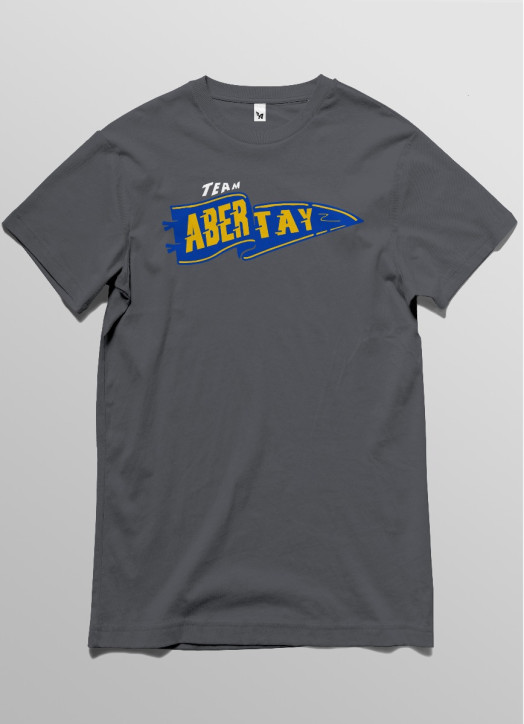 Fitted Tee Gunmetal Grey