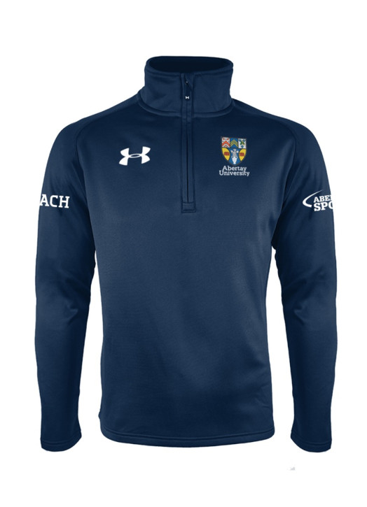 Men's Armour Fleece 1/4 Zip Navy Blue