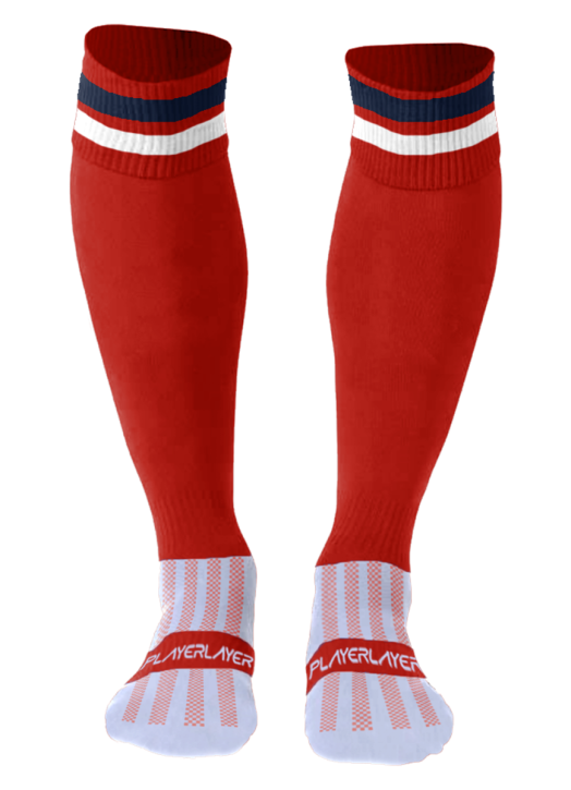 Adult Euro Socks Cool Max Scarlet Red