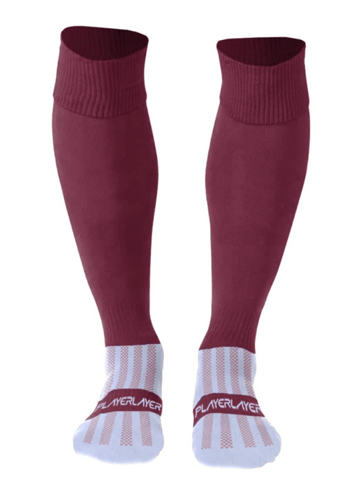 Junior Euro Socks Cool Max Maroon
