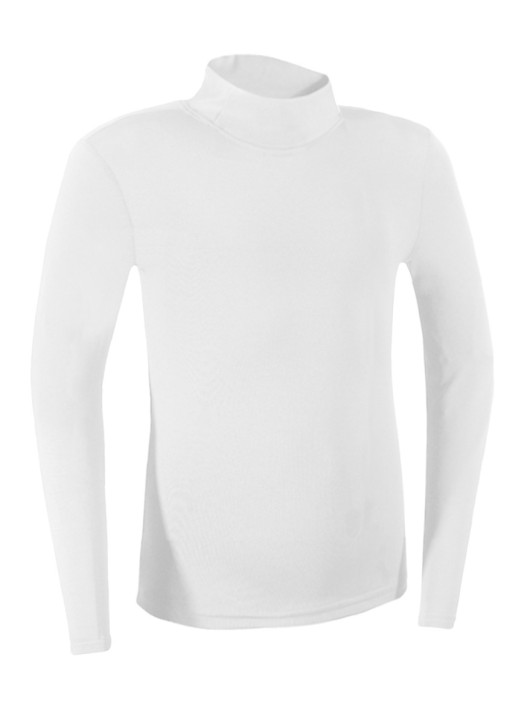 Junior BaseLayer Top LS Turtle White
