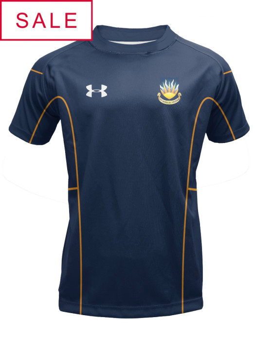 Men's Disrupt Rugby SS Shirt Navy Blue