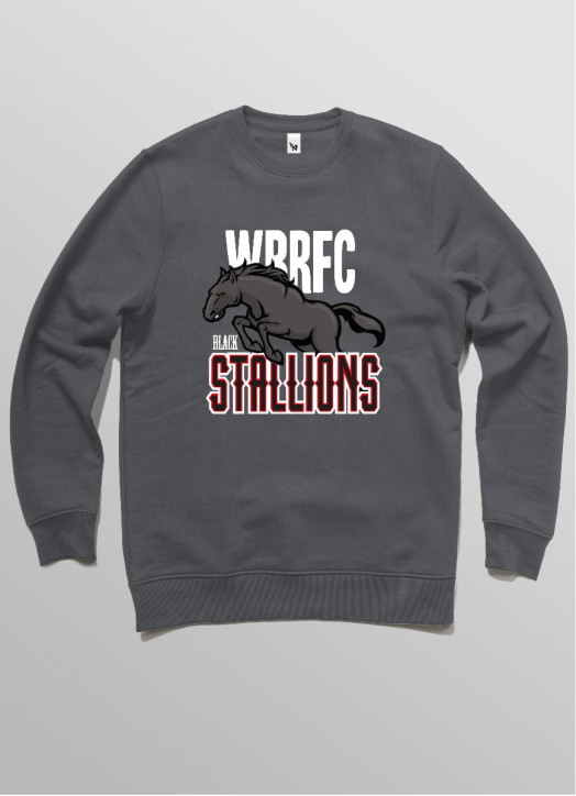 Unisex Sweatshirt Gunmetal Grey