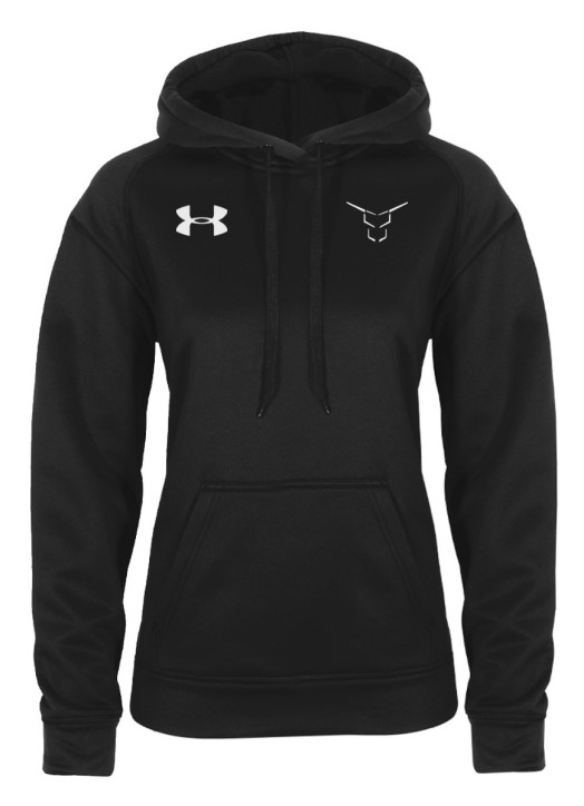 Women's Armour Fleece Hoodie Black