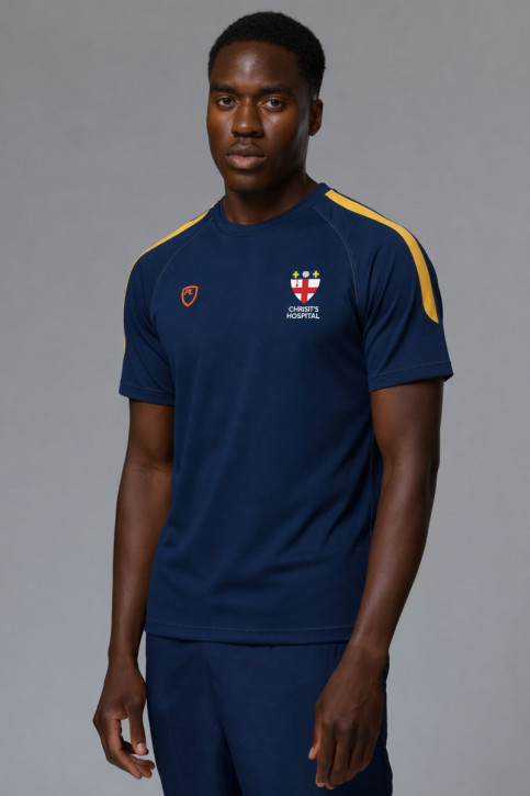 Men's Totem Performance Tee Navy Blue