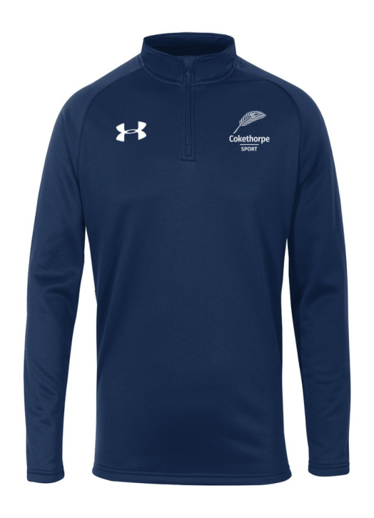Youth Armour Fleece 1/4 Zip Navy Blue