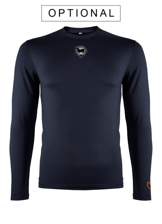 Junior BaseLayer Top LS Crew Black
