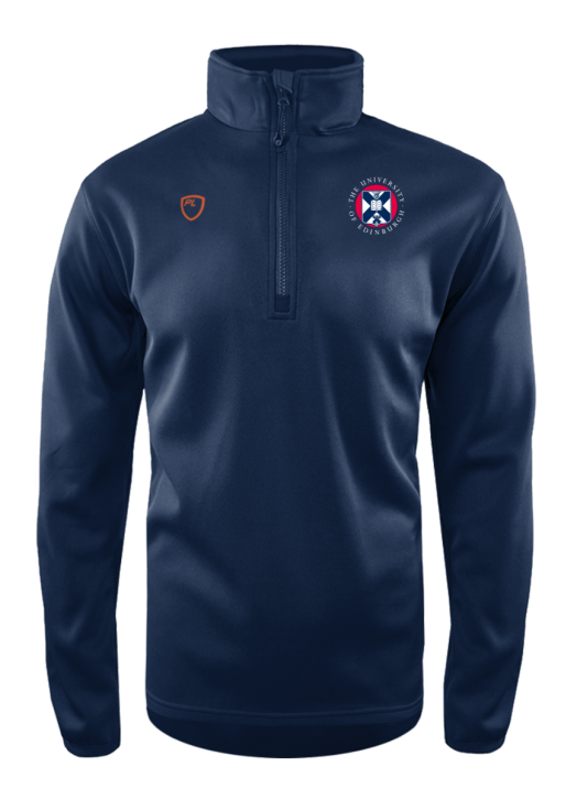Men's Quarter Zip MidLayer Navy Blue