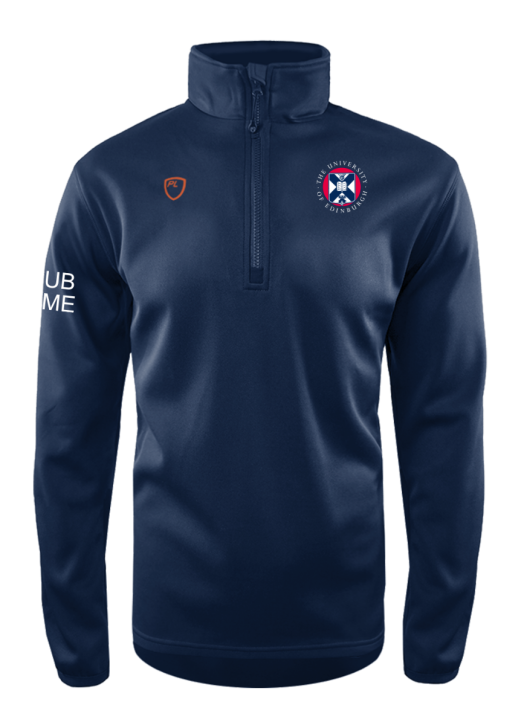 Women's Quarter Zip MidLayer Navy Blue