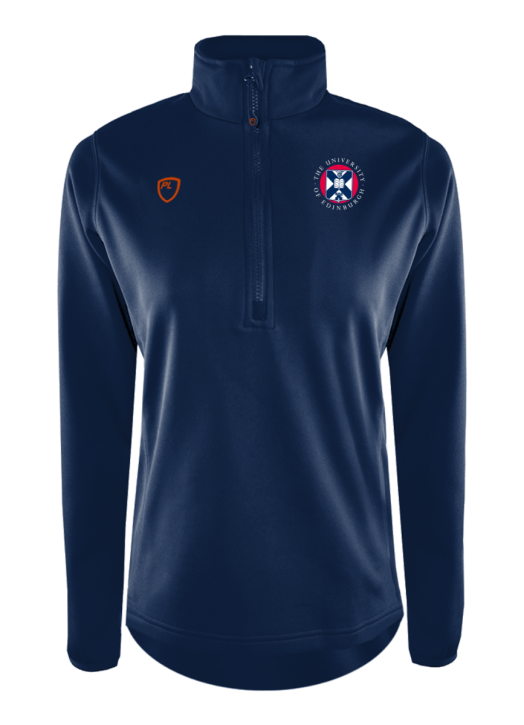 Women's Quarter Zip MidLayer Navy Blue