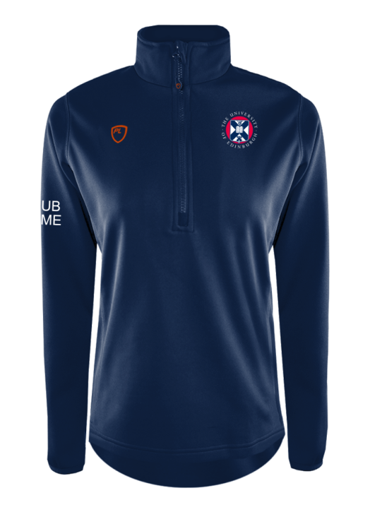 Women's Quarter Zip MidLayer Navy Blue