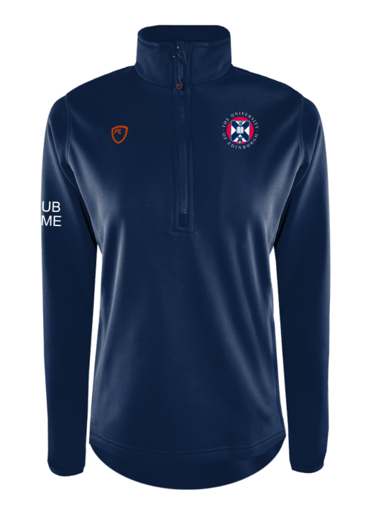 Women's Quarter Zip MidLayer Navy Blue