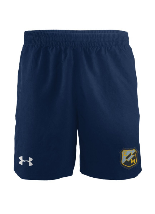 Men's Elite Woven Short 6 Inch Navy Blue