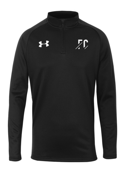 Men's Armour Fleece 1/4 Zip Black