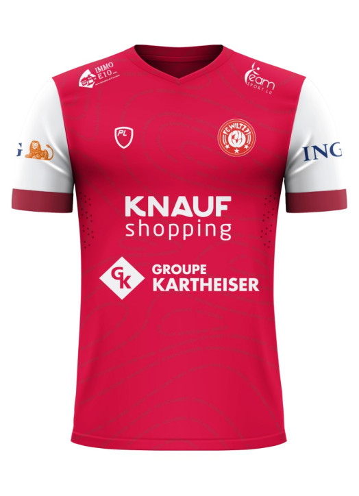 Junior BritLayer Jersey - Club Scarlet