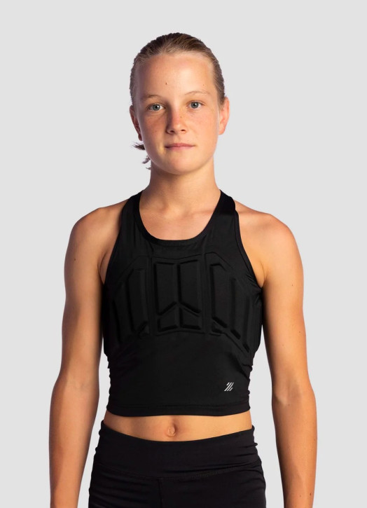 Zena Youth Vest Black