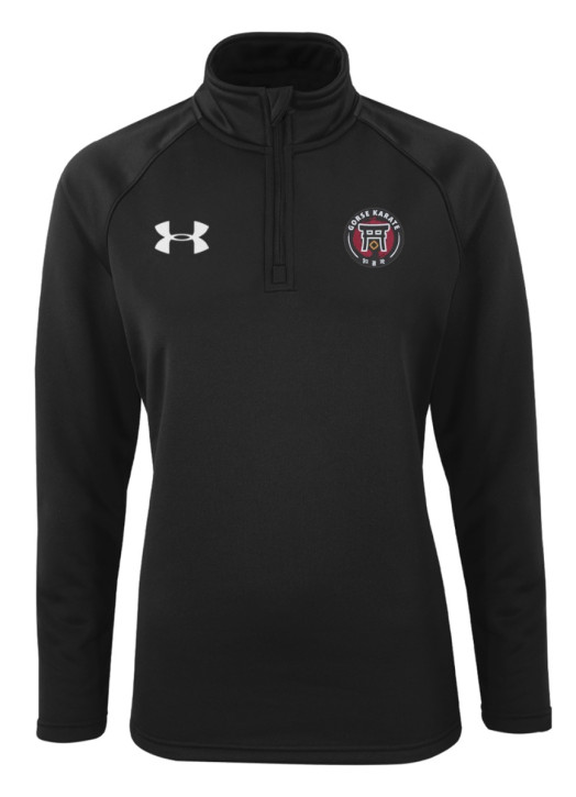 Women's Armour Fleece 1/4 Zip Black