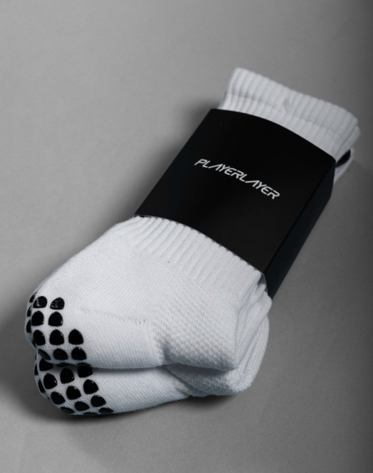 Adult Elevate Grip Socks - 2 Pack White