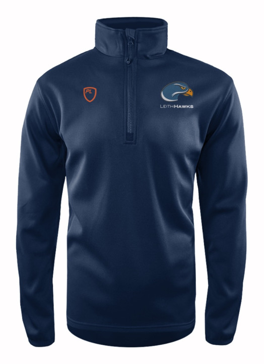 Junior Quarter Zip MidLayer Navy Blue