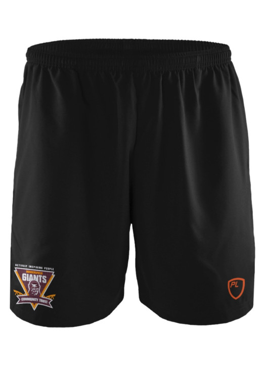 Junior Blitz Field Shorts Pockets Black