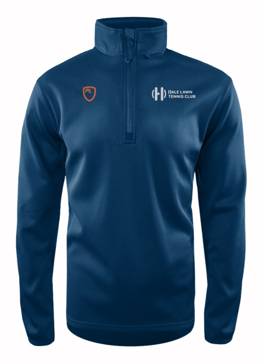 Men's Quarter Zip MidLayer Navy Blue