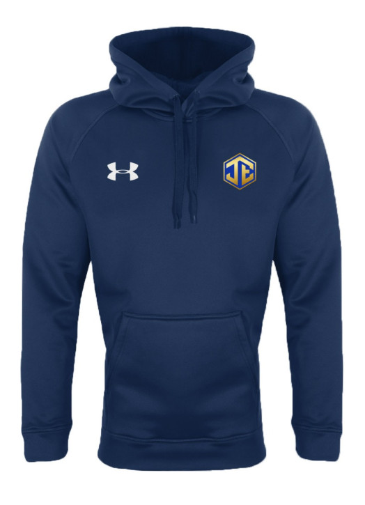Youth Armour Fleece Hoodie Navy Blue