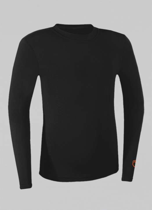 Men's BaseLayer Top LS Crew Black