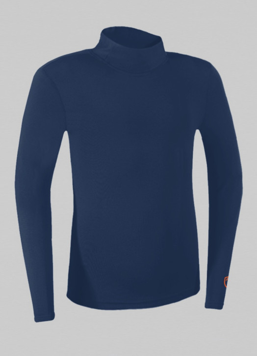 Junior BaseLayer Top LS Turtle Navy
