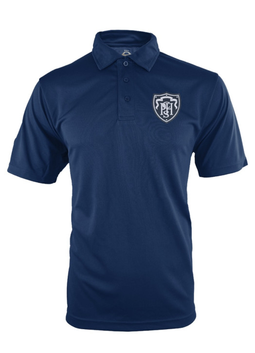 Junior Performance Polo Navy Blue