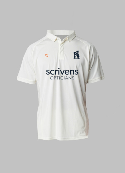 Junior Move Cricket Shirt SS Cream