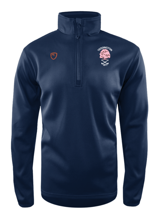 Junior Quarter Zip MidLayer Navy Blue