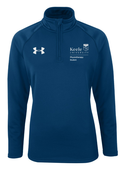 Women's Armour Fleece 1/4 Zip Navy Blue