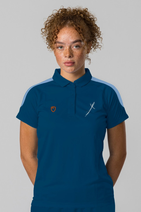 Women's Totem Performance Polo Navy Blue