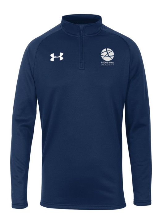Men's Armour Fleece 1/4 Zip Navy Blue