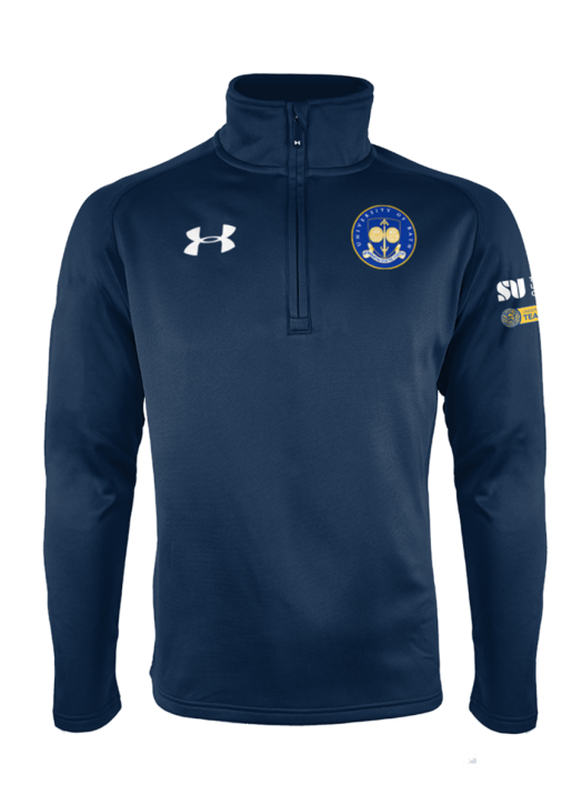 Men's Armour Fleece 1/4 Zip Navy Blue