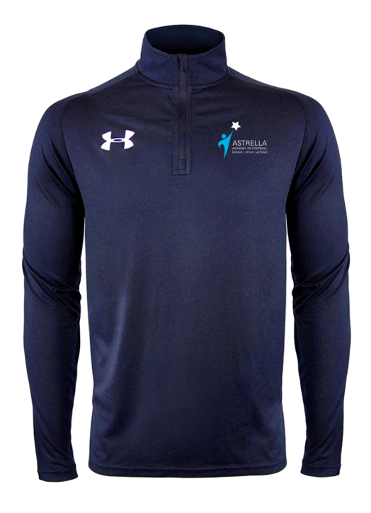 Men's Armour Fleece 1/4 Zip Navy Blue